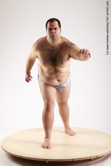 Underwear Man White Standing poses - ALL Overweight Short Black Standing poses - simple Academic