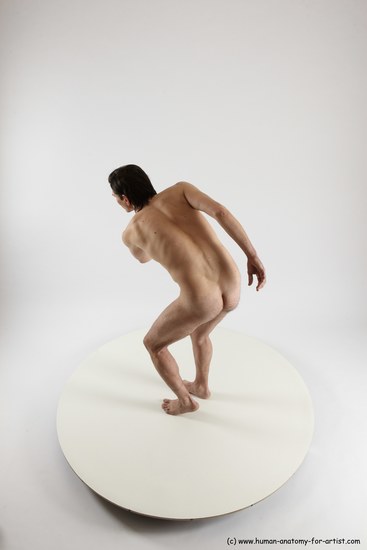 Nude Man White Standing poses - ALL Slim Short Brown Standing poses - simple Multi angles poses Realistic