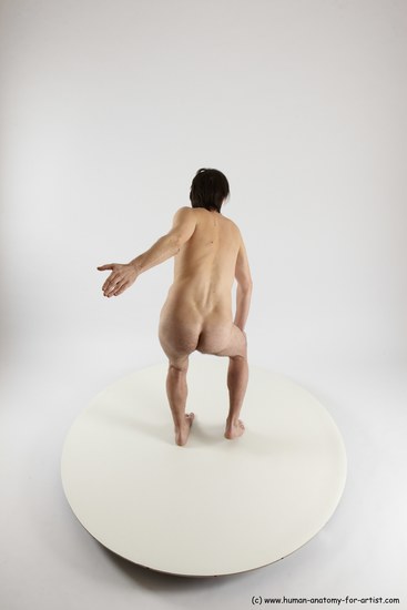 Nude Man White Standing poses - ALL Slim Short Brown Standing poses - simple Multi angles poses Realistic