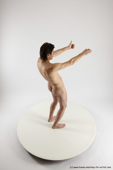 Nude Man White Standing poses - ALL Slim Short Brown Standing poses - simple Multi angles poses Realistic