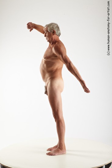 Nude Man White Standing poses - ALL Average Short Grey Standing poses - simple Realistic