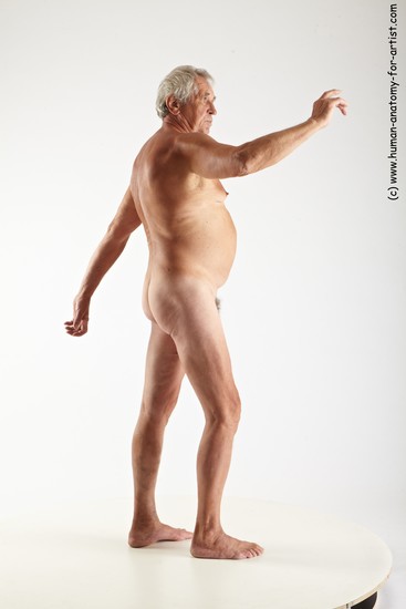 Nude Man White Standing poses - ALL Average Short Grey Standing poses - simple Realistic