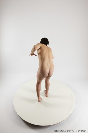 Nude Man White Standing poses - ALL Slim Short Brown Standing poses - simple Multi angles poses Realistic