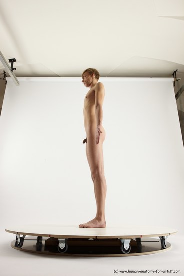 Nude Man White Sitting poses - simple Overweight Medium Blond Sitting poses - ALL Multi angles poses Realistic