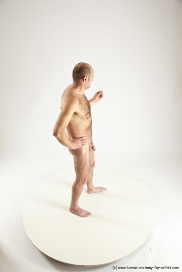 Nude Daily activities Man White Standing poses - ALL Slim Short Brown Standing poses - simple Multi angles poses Realistic