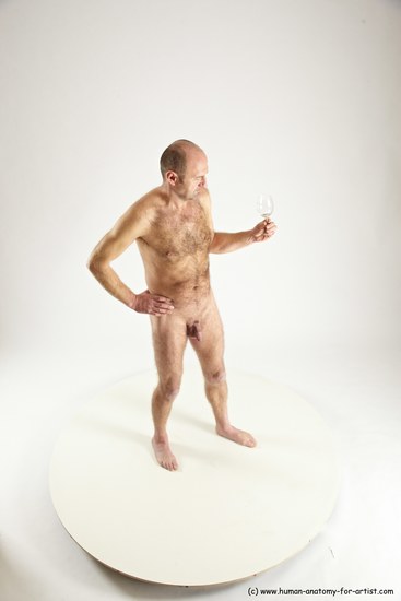 Nude Daily activities Man White Standing poses - ALL Slim Short Brown Standing poses - simple Multi angles poses Realistic