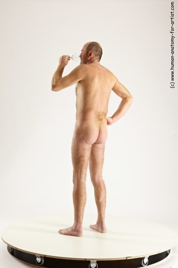 Nude Daily activities Man White Standing poses - ALL Slim Short Brown Standing poses - simple Multi angles poses Realistic