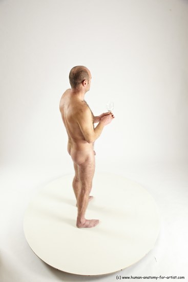 Nude Daily activities Man White Standing poses - ALL Slim Short Brown Standing poses - simple Multi angles poses Realistic