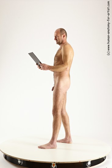 Nude Daily activities Man White Standing poses - ALL Slim Short Brown Standing poses - simple Multi angles poses Realistic