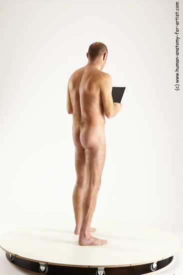 Nude Daily activities Man White Standing poses - ALL Slim Short Brown Standing poses - simple Multi angles poses Realistic