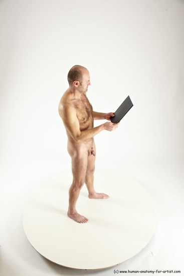 Nude Daily activities Man White Standing poses - ALL Slim Short Brown Standing poses - simple Multi angles poses Realistic