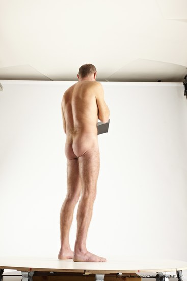 Nude Daily activities Man White Standing poses - ALL Slim Short Brown Standing poses - simple Multi angles poses Realistic