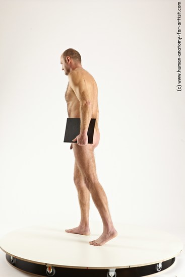 Nude Daily activities Man White Standing poses - ALL Slim Short Brown Standing poses - simple Multi angles poses Realistic