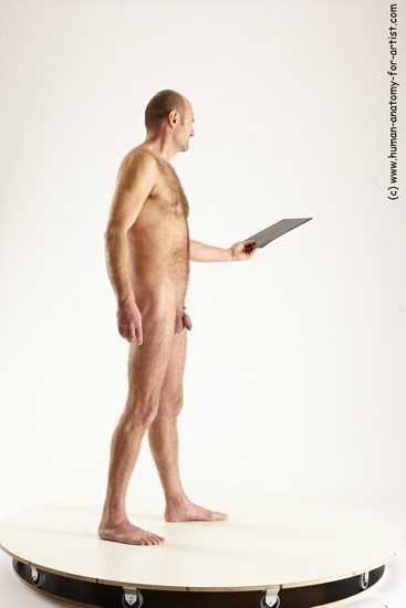 Nude Daily activities Man White Standing poses - ALL Slim Short Brown Standing poses - simple Multi angles poses Realistic