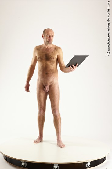 Nude Daily activities Man White Standing poses - ALL Slim Short Brown Standing poses - simple Multi angles poses Realistic