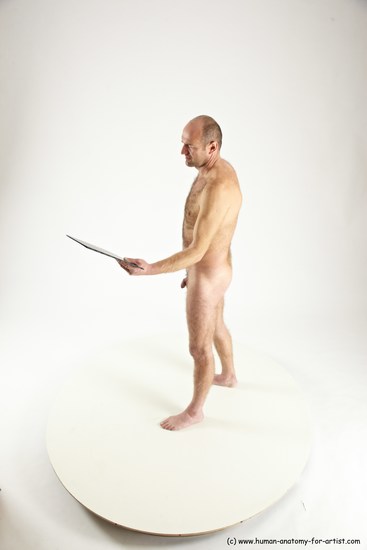 Nude Daily activities Man White Standing poses - ALL Slim Short Brown Standing poses - simple Multi angles poses Realistic