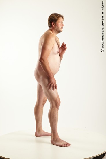 Nude Man White Standing poses - ALL Average Short Blond Standing poses - simple Realistic