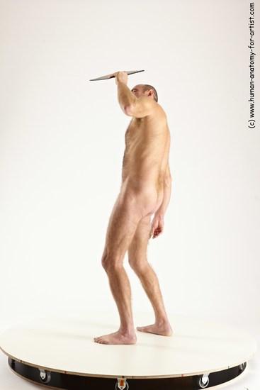 Nude Daily activities Man White Standing poses - ALL Slim Short Brown Standing poses - simple Multi angles poses Realistic