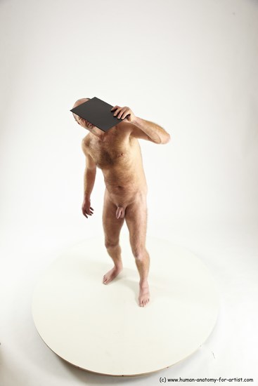 Nude Daily activities Man White Standing poses - ALL Slim Short Brown Standing poses - simple Multi angles poses Realistic