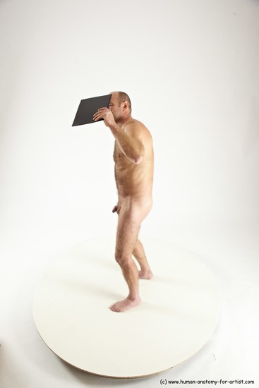 Nude Daily activities Man White Standing poses - ALL Slim Short Brown Standing poses - simple Multi angles poses Realistic