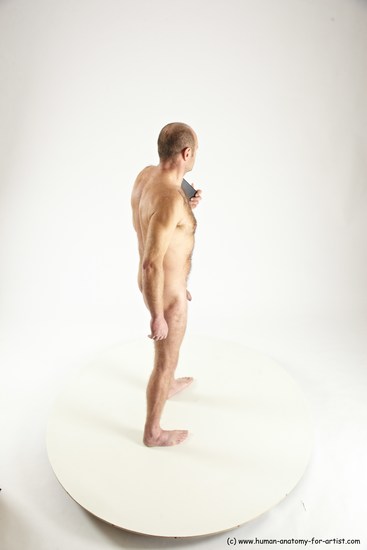 Nude Daily activities Man White Standing poses - ALL Slim Short Brown Standing poses - simple Multi angles poses Realistic