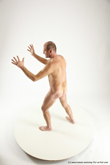 Nude Man White Standing poses - ALL Slim Short Brown Standing poses - simple Multi angles poses Realistic