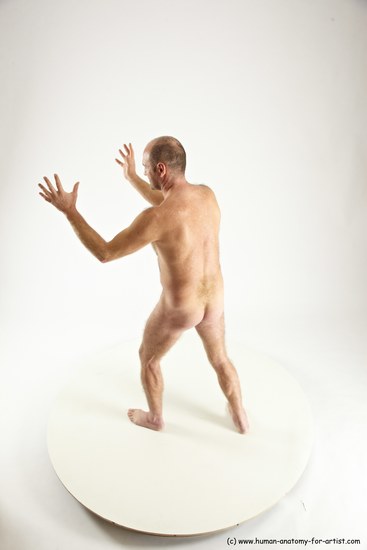 Nude Man White Standing poses - ALL Slim Short Brown Standing poses - simple Multi angles poses Realistic