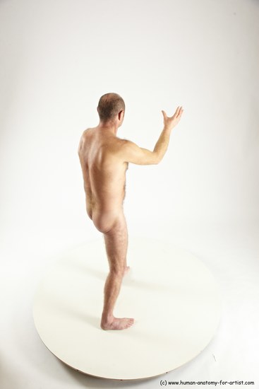 Nude Man White Standing poses - ALL Slim Short Brown Standing poses - simple Multi angles poses Realistic