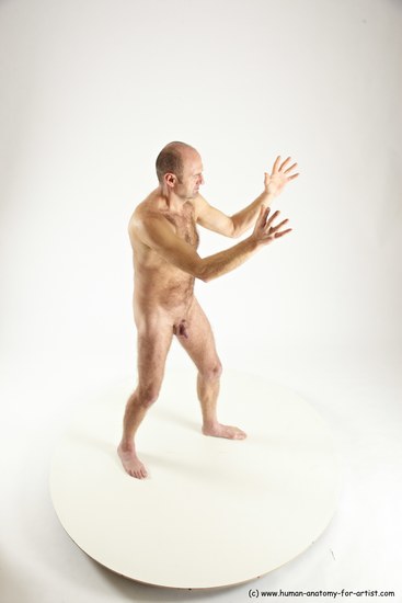 Nude Man White Standing poses - ALL Slim Short Brown Standing poses - simple Multi angles poses Realistic