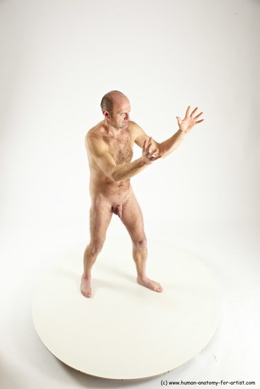 Nude Man White Standing poses - ALL Slim Short Brown Standing poses - simple Multi angles poses Realistic