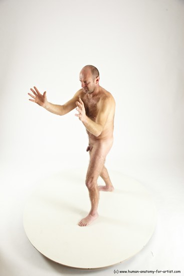 Nude Man White Standing poses - ALL Slim Short Brown Standing poses - simple Multi angles poses Realistic