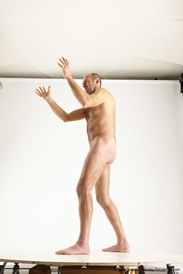 Nude Man White Standing poses - ALL Slim Short Brown Standing poses - simple Multi angles poses Realistic