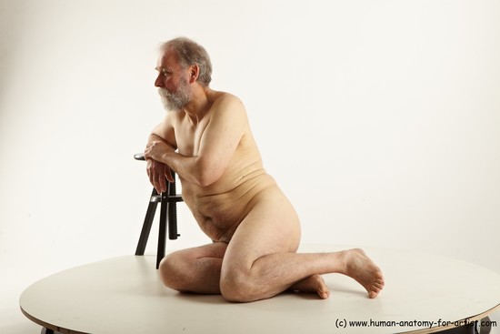 Nude Man White Sitting poses - simple Average Short Grey Sitting poses - ALL Realistic