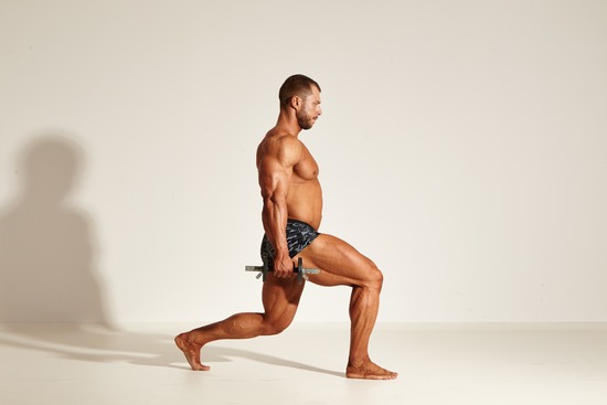 Underwear Gymnastic poses Man White Standing poses - ALL Muscular Short Brown Standing poses - simple Dynamic poses Academic