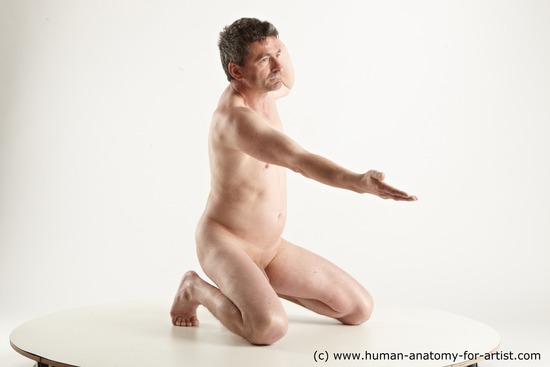 Nude Man White Slim Short Brown Realistic