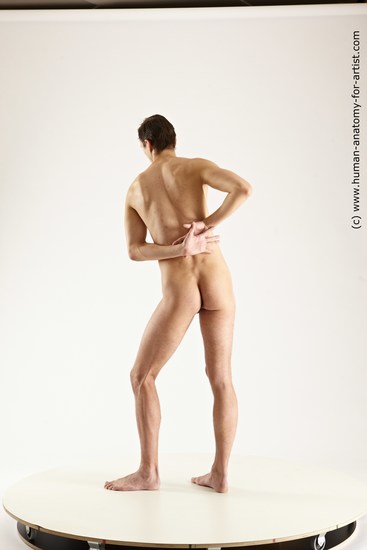 Nude Man White Sitting poses - simple Athletic Short Brown Sitting poses - ALL Multi angles poses Realistic