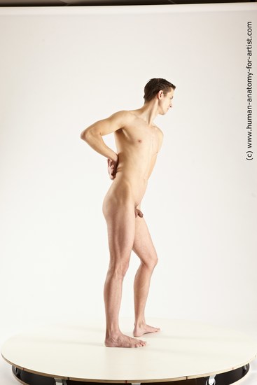 Nude Man White Sitting poses - simple Athletic Short Brown Sitting poses - ALL Multi angles poses Realistic