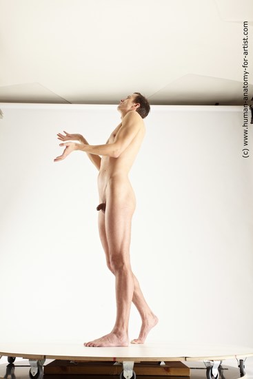 Nude Man White Sitting poses - simple Athletic Short Brown Sitting poses - ALL Multi angles poses Realistic