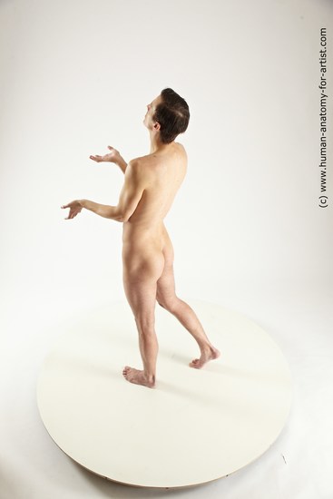 Nude Man White Sitting poses - simple Athletic Short Brown Sitting poses - ALL Multi angles poses Realistic