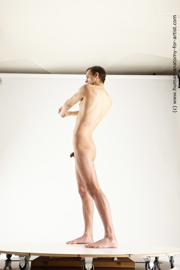 Nude Man White Sitting poses - simple Athletic Short Brown Sitting poses - ALL Multi angles poses Realistic