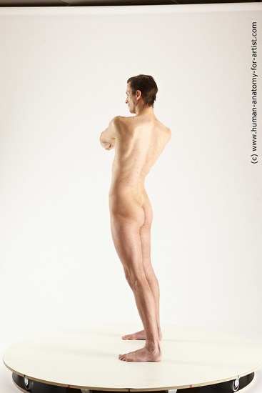 Nude Man White Sitting poses - simple Athletic Short Brown Sitting poses - ALL Multi angles poses Realistic