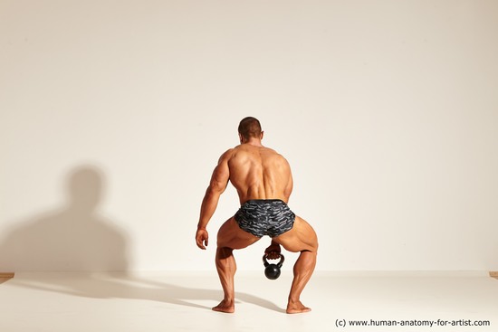 Underwear Gymnastic poses Man White Standing poses - ALL Muscular Short Brown Standing poses - simple Dynamic poses Academic