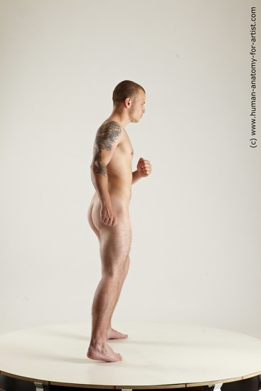 Nude Man White Sitting poses - simple Slim Short Brown Sitting poses - ALL Multi angles poses Realistic