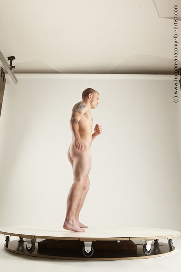 Nude Man White Sitting poses - simple Slim Short Brown Sitting poses - ALL Multi angles poses Realistic