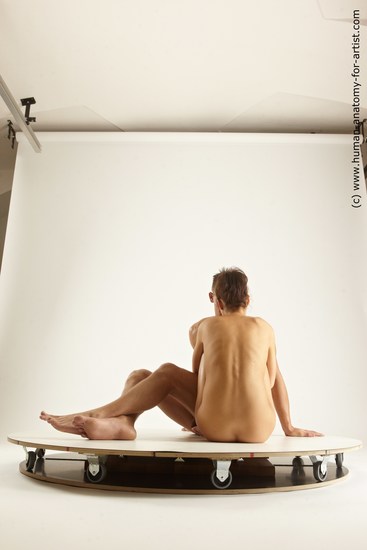 Nude Woman - Man White Slim Brown Multi angles poses Realistic