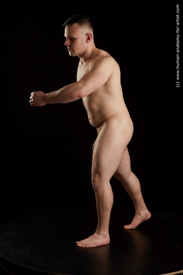 Nude Man White Standing poses - ALL Average Short Brown Standing poses - simple Standard Photoshoot Realistic