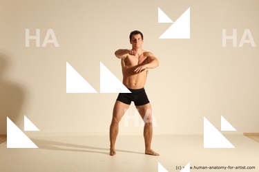Man Dynamic poses Academic