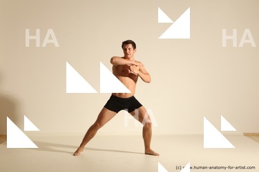Man Dynamic poses Academic