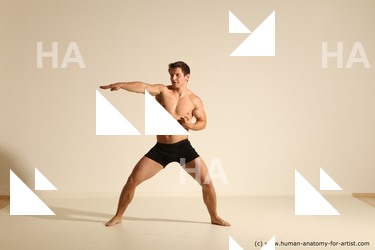 Man Dynamic poses Academic