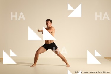 Man Dynamic poses Academic